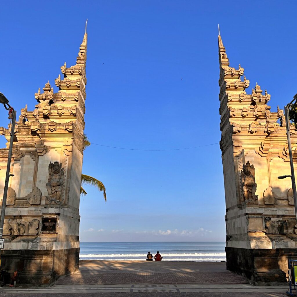 Gate to Kuta Beach